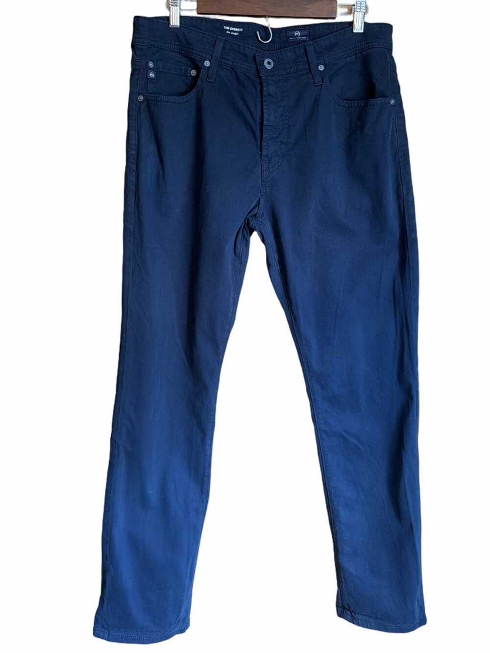 AG Adriano Goldschmied The Everett Slim Straight pants navy 34x32
